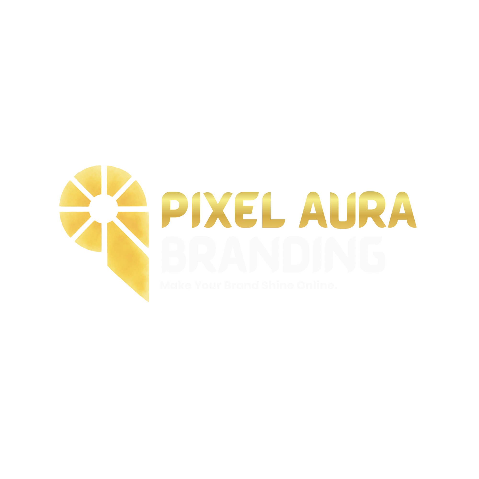 Pixel Aura Branding Logo